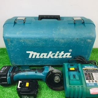 マキタ GA400D 14V充電式ディスクグラインダ(本体のみ)【リライズ野田愛宕店】【店頭取引限定】【中古品】1点限り早い者勝ち！ マキタ GA400D 14V充電式ディスクグラインダ(本体のみ)【リライズ野田