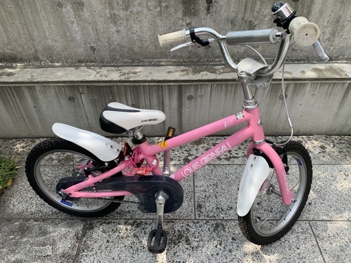 ルイガノ　16インチ　子供用自転車　幼児用自転車　ピンク　【おまけ】ミニーマウススケーター