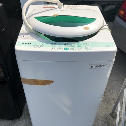 値下げ‼️配達可能❤️中古TOSHIBA洗濯機5キロ  2011年モデル