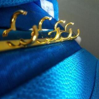 シャネルキャビアスキン手帳カバー。色ブルー。