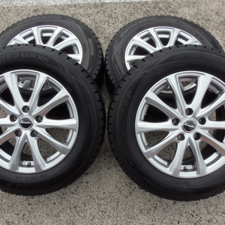 Exceeder 16インチ エスティマ、オデッセイ スタッドレス付き