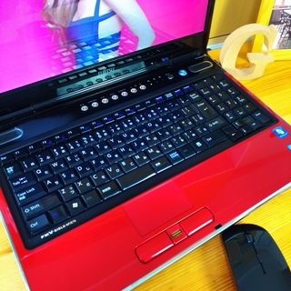 ブルーレイ対応♪ 可愛いルビーレッド光沢! 大容量320G☆ メモリ4G 最新windows10 64Bit ブルーレイ対応♪ 可愛いルビーレッド光沢! 大容量320G☆ メモリ4G 最新windows10 64Bit