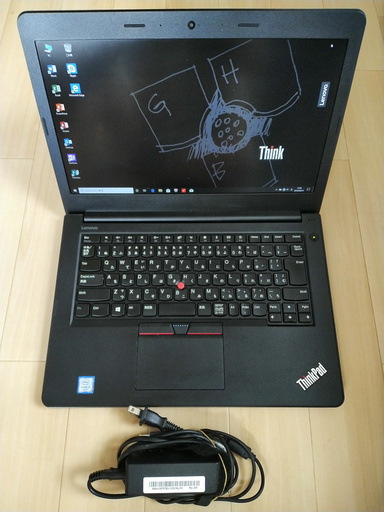 美品ThinkPadE470 第6世代i3/14フルHD/8G/SSD256/Office2019Pro