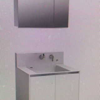 洗面台 プレンＶアップライト９００Ｗ／ホワイト開き 