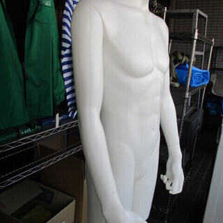 男性用　マネキン　腕付　ディスプレイトルソー　中古品