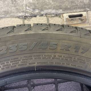 ミシュランスタッドレス　235/45Ｒ17　4本セット　Ｘアイス３