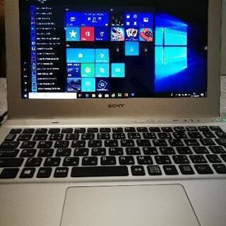 ソニーノートパソコン・バイオ VAIO SVT1112AJ 11.6インチ ソフト充実