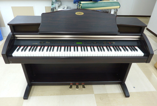 札幌市/清田区 河合楽器/KAWAI 電子ピアノ PW1000 ローズウッド調 木製鍵盤AWAグランドプロ 88鍵 03年製 カワイ 動作品