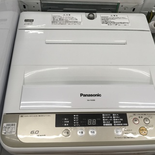 パナソニック 6.0kg洗濯機 NA-F60B8 2015年製