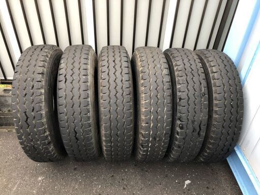 ブリジストンタイヤ G588 225/80R17.5 6本 キャンター エルフ