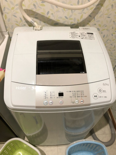 洗濯機 6.0キロ(商談中)