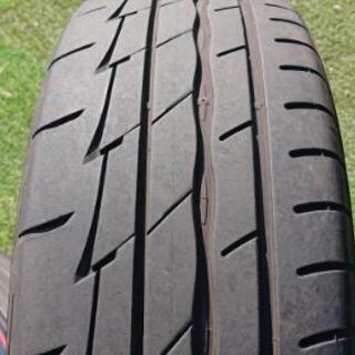 中古 バリ溝 225/45/18 ポテンザ003、 スバル レボーグ、オプション 