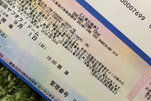 値下げ❗️緊急！ドリカムワンダーランドチケット | qsfirst.sg