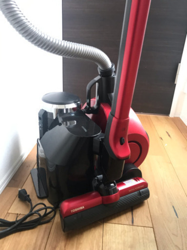 東芝 コードレス掃除機 VC-NXS1R（グランレッド）