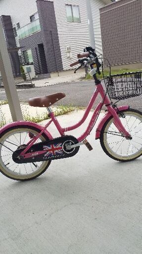 子ども用16インチ補助輪付き自転車 美品です。