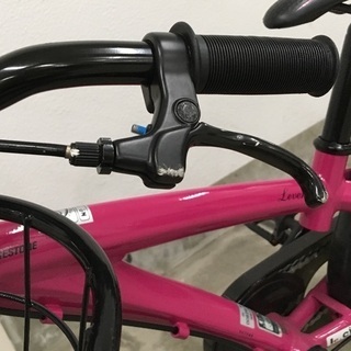 中古キッズ・子供用自転車　ブリヂストンサイクル　レベナ１８インチ　ピンク　シングルギア 軽量７・９キロ