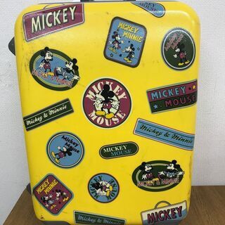 ミッキーマウス 大型 スーツケース キャリーケース 4輪 当時物...