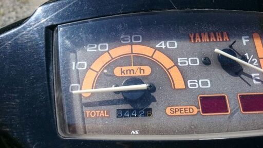 yamaha ﾔﾏﾊ jog ｼﾞｮｸﾞCG50 2JA 実働 書類・鍵あり 山形発 自社陸送あり