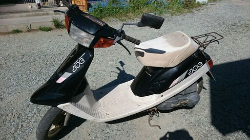 yamaha ﾔﾏﾊ jog ｼﾞｮｸﾞCG50 2JA 実働 書類・鍵あり 山形発 自社陸送あり