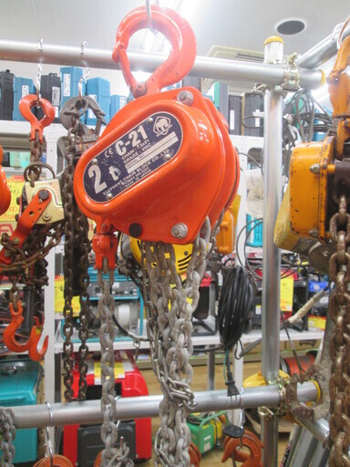 エレファント チェーンブロック(2t) C-21