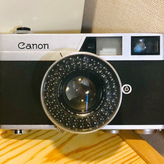 昔のカメラ‼️キャノンネット❗️皮ケース付❗️美品の類‼️