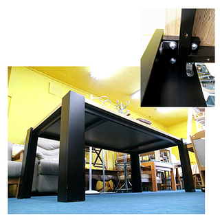 札幌【6人掛けダイニングテーブル チェア5脚付き】幅180cm 分解可能 ダイニングテーブル 食卓テーブル ミーティングテーブル 作業台 ダイニングセット 本郷通店