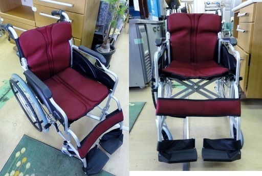 G-437◎中古品◎ケアテックジャパン 自走式アルミ製車椅子