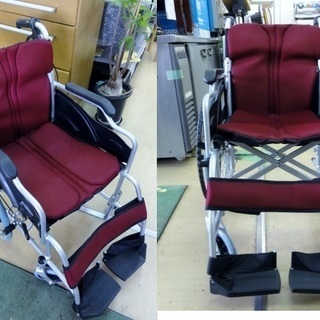 G-437◎中古品◎ケアテックジャパン 自走式アルミ製車椅子