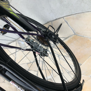 最終値下げ！/9月26日まで！/自転車/六段変速/27インチ/早い者勝ち/未使用に近い/MEGA TRANS