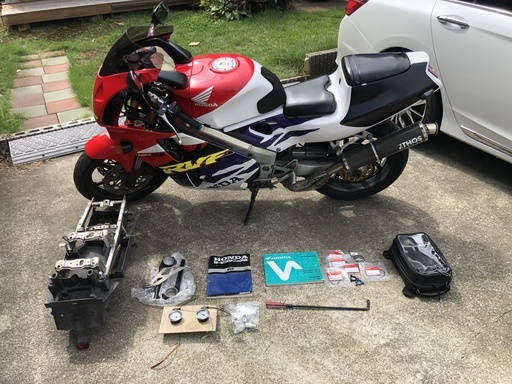 HONDA RVF400 NC30 走行2万km 車検あり ETHOS カーボン HRC SPユニット 個人出品