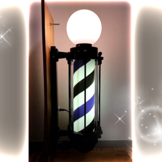 受注作製】【発送可能】おしゃれなサインポール ブロンズリリー 約3