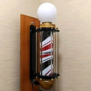 受注作製】【発送可能】おしゃれなサインポール ブロンズリリー 約3