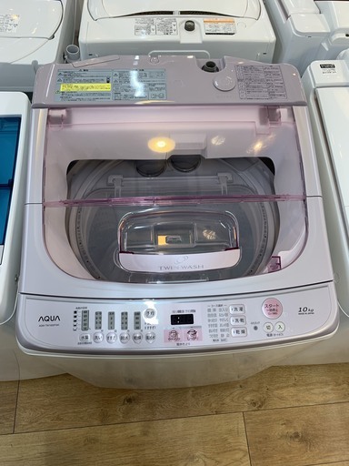 AQUA 縦型洗濯乾燥機 AQW-TW1000F