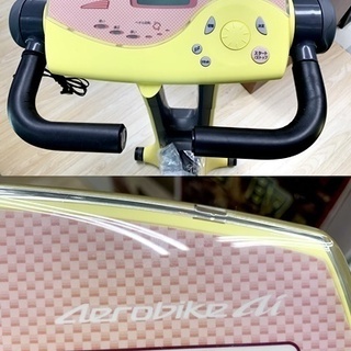 中古 コナミ エアロバイク AI イエロー