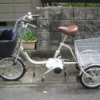 【終了】（２０１７年式）電動アシスト三輪自転車　＜パナソニック＞