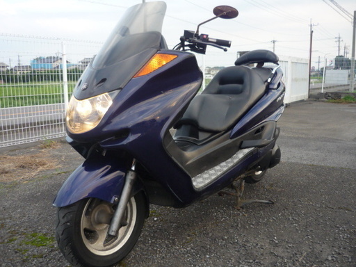 ヤマハ　マジェスティ250　SG03J　3連　エンジン実働　鍵書類あり