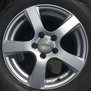社外16インチ アルミホイール 215/65R16 スタッドレスタイヤ 4本セット - 札幌市