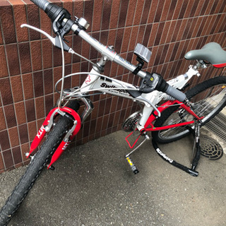 26インチ 折りたたみ マウンテン Switzsport MTX 18段変速 