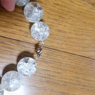 クラック水晶ネックレス