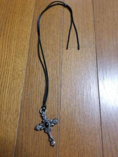 中古ガーネットシルバーネックレス