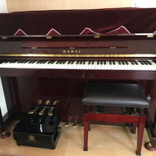 アップライトピアノ---美品