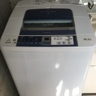 9/5までに引き取り願い HITACHI 2012年製洗濯機