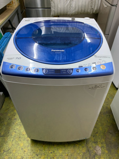 洗濯機 Panasonic 7㎏洗い 家族用 ファミリーサイズ NA-FS70H5 2013年 パナソニック 川崎 KK