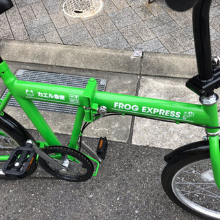 踊る大捜査線かえる急便折りたたみ自転車 【公式通販】