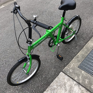 折りたたみ自転車 踊る大捜査線かえる急便折りたたみ自転車
