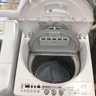 安心の6ヶ月保証つき【トレジャーファクトリー入間店】SHARP縦型洗濯乾燥機のご紹介！