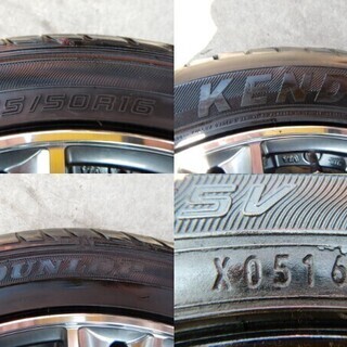 軽自動車用　ブロッケン　１６インチ　ＮＢＯＸ，タント、ワゴンＲなどに！