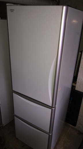 日立　3ドア冷蔵庫　2013年　365L