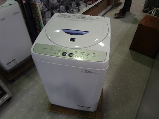 モノ市場 東海店　SHARP　シャープ　洗濯機　ES-55E8　5.5kg　2012年製