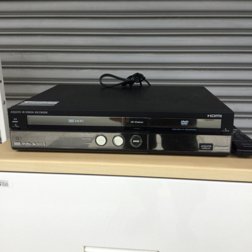 #2725 SHARP HDD搭載ビデオ一体型DVDレコーダー DV-ACV52